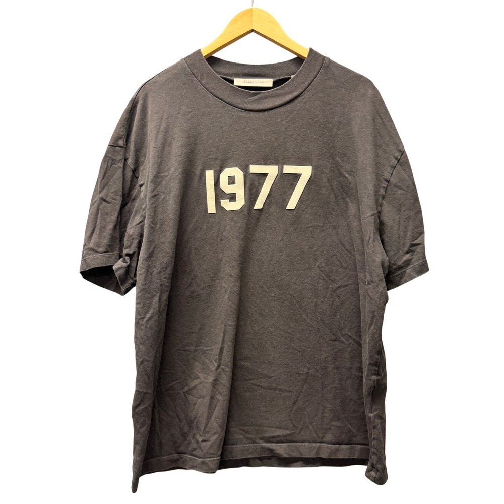 Fear of God Essentials T Shirt Mens L 1977 Iron Gray Streetwear Short Sleeve Tee
